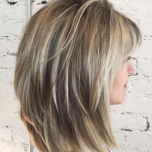 Bronde Shaggy Hairstyles With Feathered Layers (Photo 6 of 20)