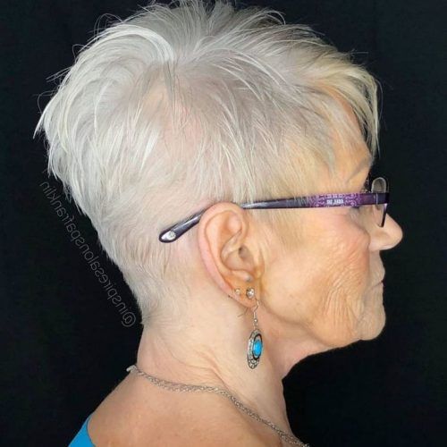 Gray Pixie Haircuts For Older Women (Photo 12 of 20)