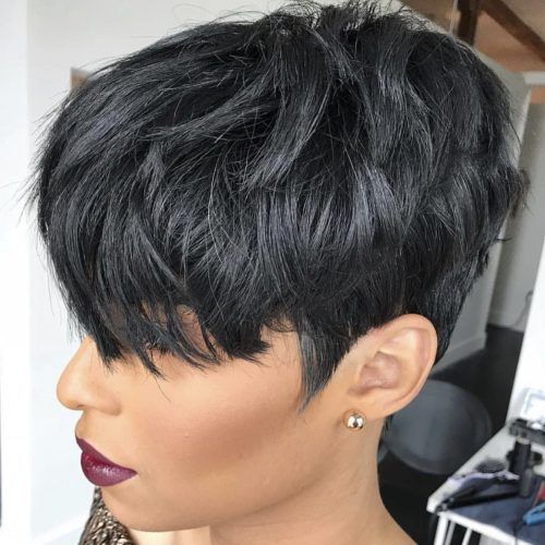Sassy Short Pixie Haircuts With Bangs (Photo 11 of 20)