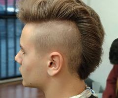 20 Best Collection of Shaved and Colored Mohawk Haircuts