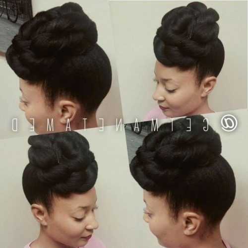 Natural Hair Updo Hairstyles For Weddings (Photo 14 of 15)