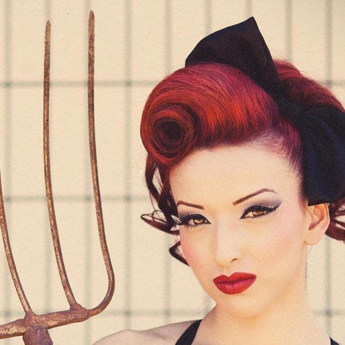 50S Hairstyles Updos (Photo 3 of 15)