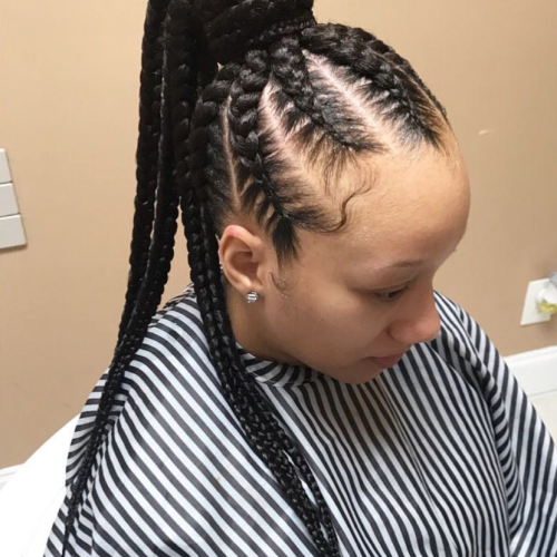 High Ponytail Hairstyles With Long Golden Coils (Photo 12 of 20)
