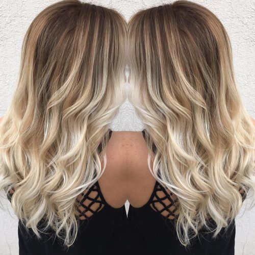 Grown Out Platinum Ombre Blonde Hairstyles (Photo 1 of 20)