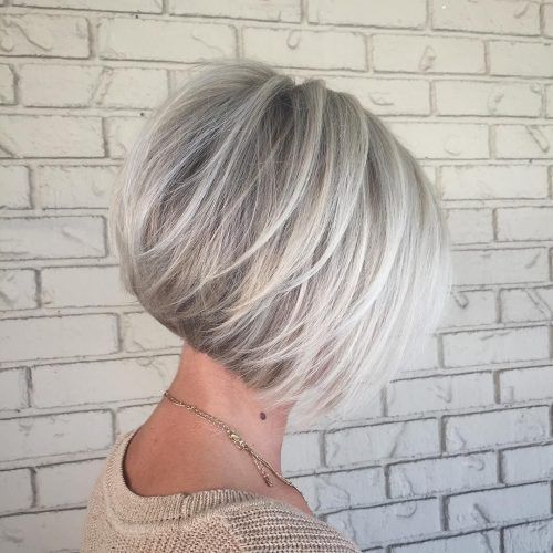 Gray Bob Hairstyles With Delicate Layers (Photo 12 of 20)