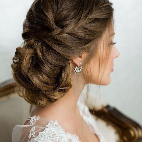 Teased Wedding Hairstyles With Embellishment (Photo 15 of 20)
