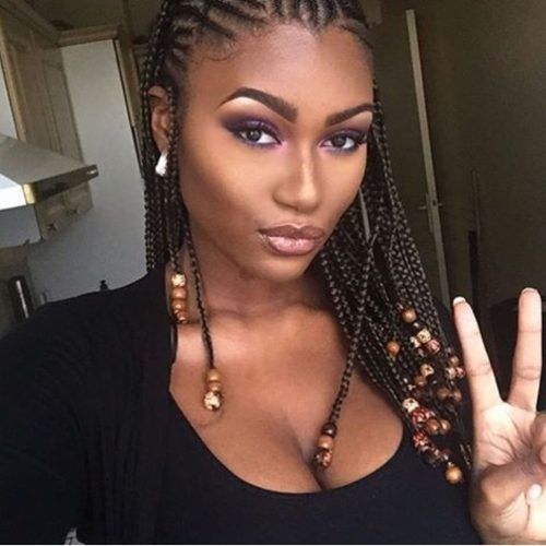 Micro Cornrows Hairstyles (Photo 9 of 15)