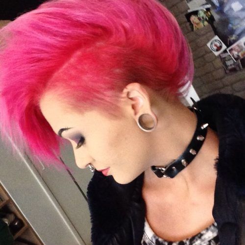 Funky Pink Mohawk Hairstyles (Photo 3 of 20)