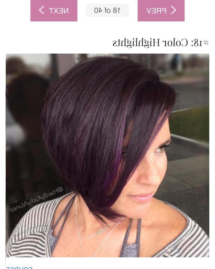 20 Inspirations Color Highlights Short Hairstyles for Round Face Types