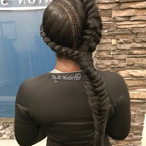 Curved Goddess Braids Hairstyles (Photo 20 of 20)