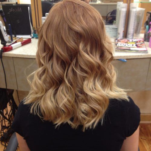 Marsala To Strawberry Blonde Ombre Hairstyles (Photo 5 of 20)