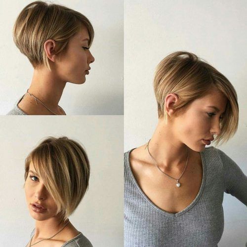 White Bob Undercut Hairstyles With Root Fade (Photo 12 of 20)