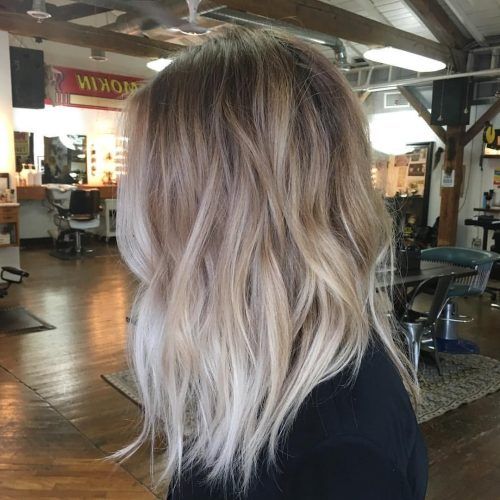 Grown Out Balayage Blonde Hairstyles (Photo 1 of 20)