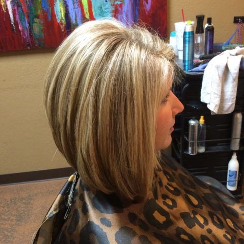 Straight Layered Tresses In A-Line Hairstyles (Photo 14 of 20)