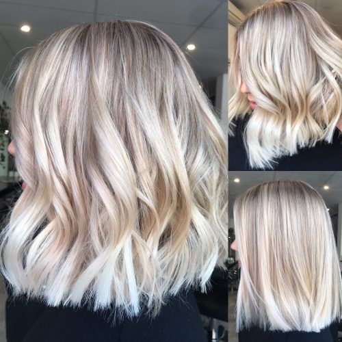 Textured Bronde Bob Hairstyles With Silver Balayage (Photo 2 of 20)