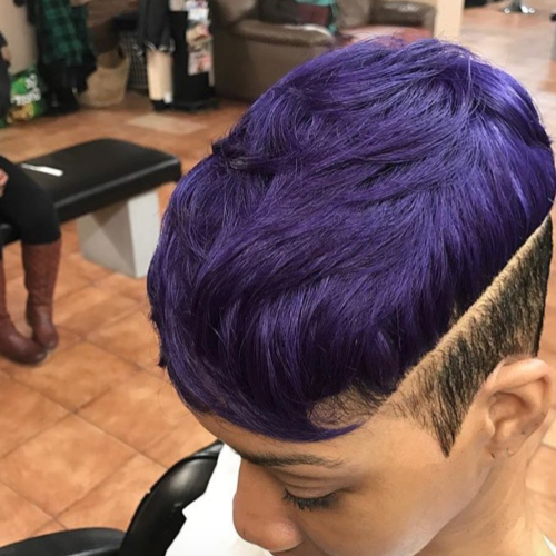 Purple Rain Lady Mohawk Hairstyles (Photo 4 of 20)