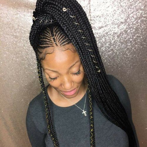 Braided Hairstyles For Black Girl (Photo 11 of 15)