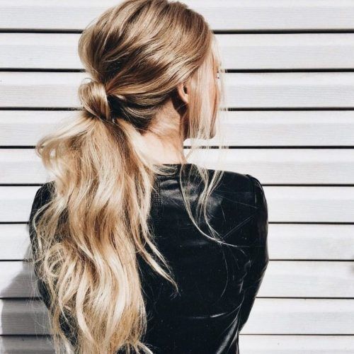 Bubbly Blonde Pony Hairstyles (Photo 3 of 20)
