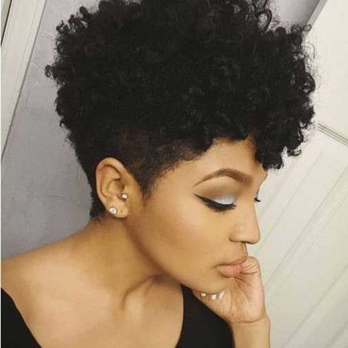 Short Black Hairstyles For Curly Hair (Photo 1 of 15)