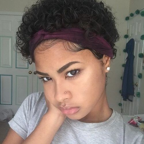Short Black Hairstyles For Curly Hair (Photo 2 of 15)