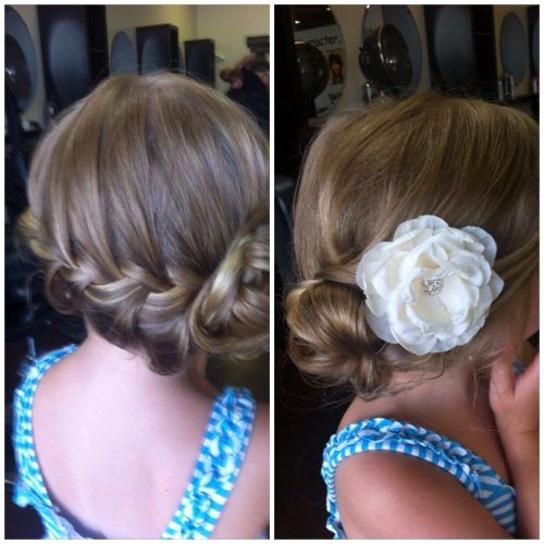 Cute Wedding Hairstyles For Junior Bridesmaids (Photo 2 of 15)