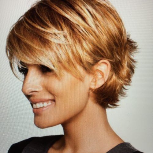 Shaggy Short Hairstyles For Round Faces (Photo 15 of 15)