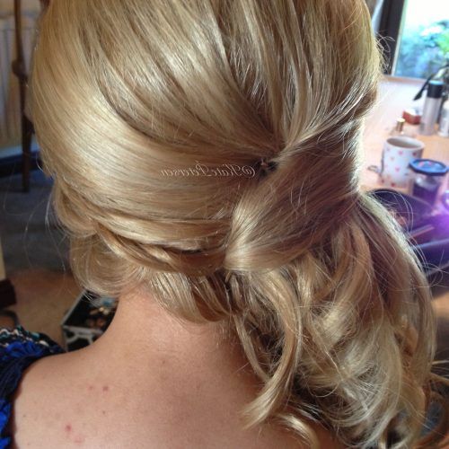Curls Clipped To The Side Bridal Hairstyles (Photo 5 of 20)