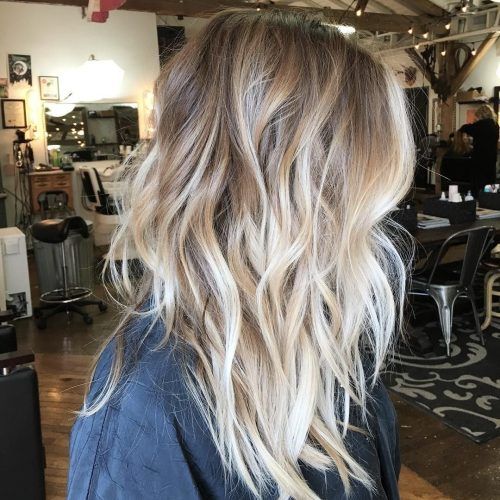 Balayage Blonde Hairstyles With Layered Ends (Photo 1 of 20)