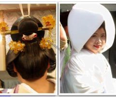 15 Photos Japanese Wedding Hairstyles