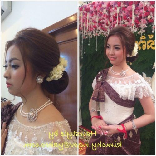 Khmer Wedding Hairstyles (Photo 5 of 15)