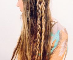 15 Collection of Long Braided Flowing Hairstyles
