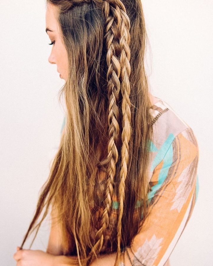 15 Collection of Long Braided Flowing Hairstyles