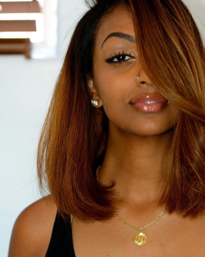 20 Ideas of Medium Hairstyles with Color for Black Women