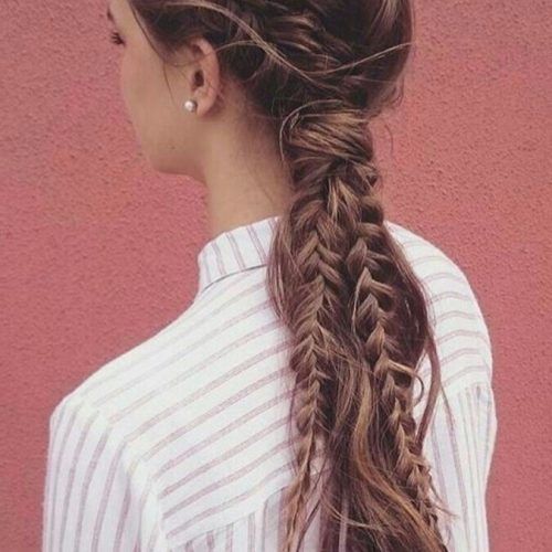 Braided Crown Ponytails For Round Faces (Photo 18 of 20)