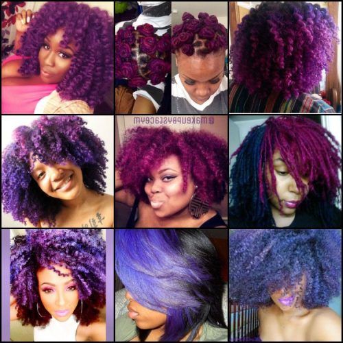Purple Rain Lady Mohawk Hairstyles (Photo 11 of 20)