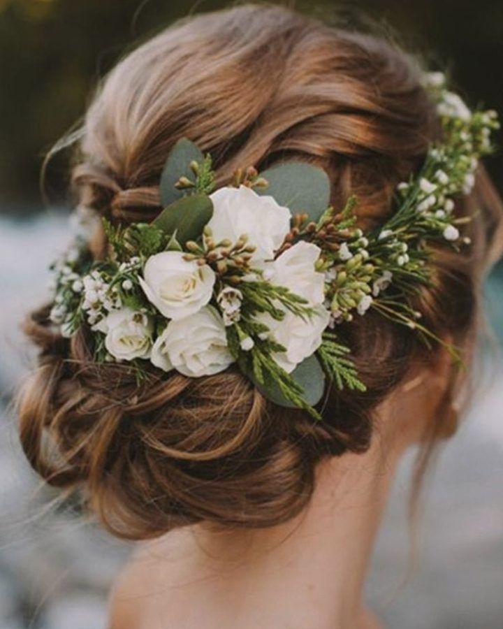 15 Collection of Wedding Hairstyles with Flowers