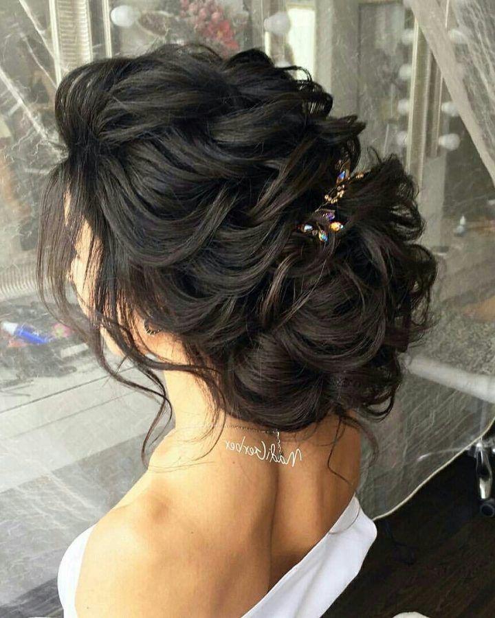 15 Best Collection of Wedding Hairstyles for Dark Hair