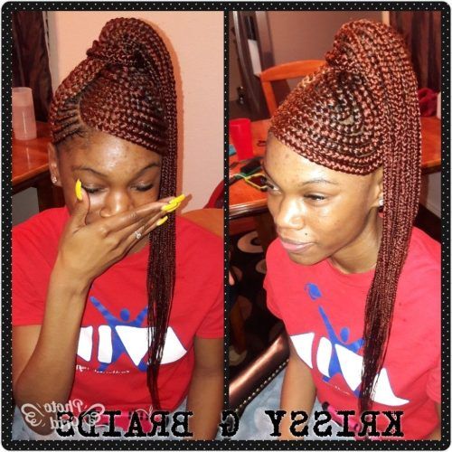 Cornrows Hairstyles With Swoop (Photo 4 of 15)