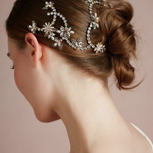 Wedding Hairstyles With Hair Jewelry (Photo 5 of 15)