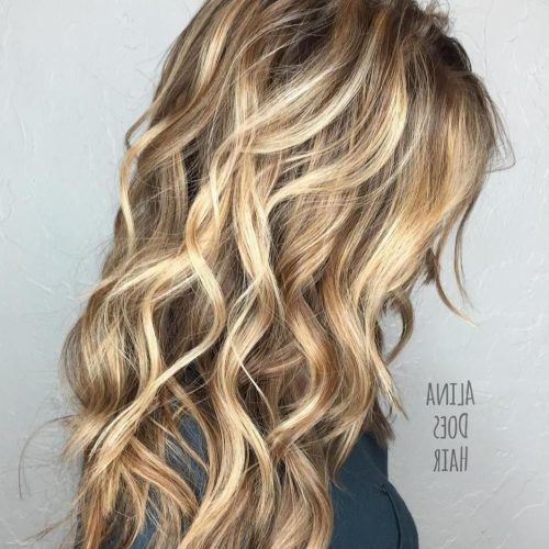 Straight Sandy Blonde Layers (Photo 1 of 20)