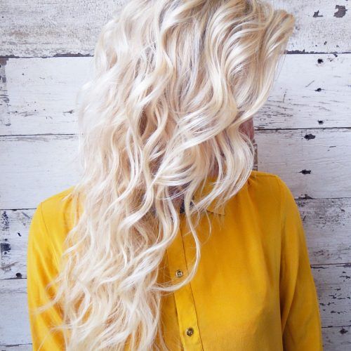 Soft Flaxen Blonde Curls Hairstyles (Photo 8 of 20)