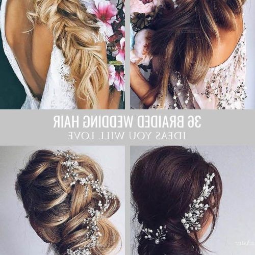 Wedding Updos For Long Hair With Braids (Photo 8 of 15)