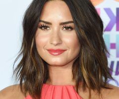 20 Best Collection of Demi Lovato Medium Hairstyles