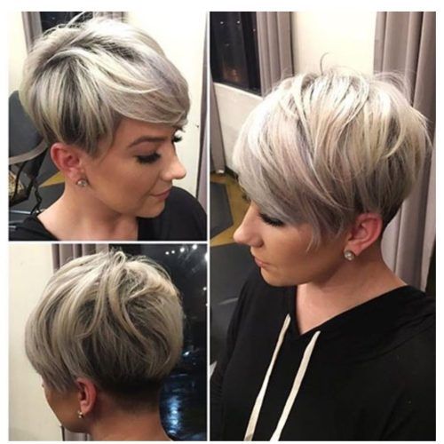 Paper White Pixie Cut Blonde Hairstyles (Photo 8 of 20)