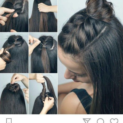 Braided Topknot Hairstyles (Photo 4 of 20)
