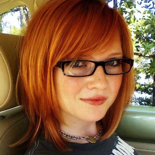 Medium Haircuts With Red Hair (Photo 7 of 20)