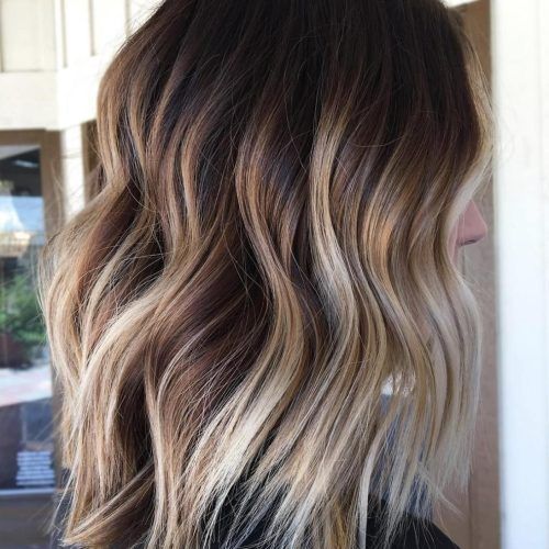 Ombre-Ed Blonde Lob Hairstyles (Photo 7 of 20)