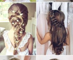 15 Photos Wedding Hairstyles for Young Bridesmaids