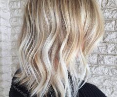 20 Ideas of Textured Medium Length Look Blonde Hairstyles