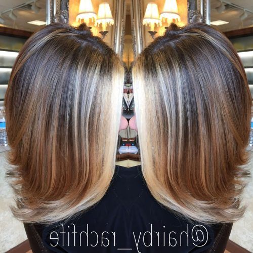 Bronde Bob With Highlighted Bangs (Photo 19 of 20)